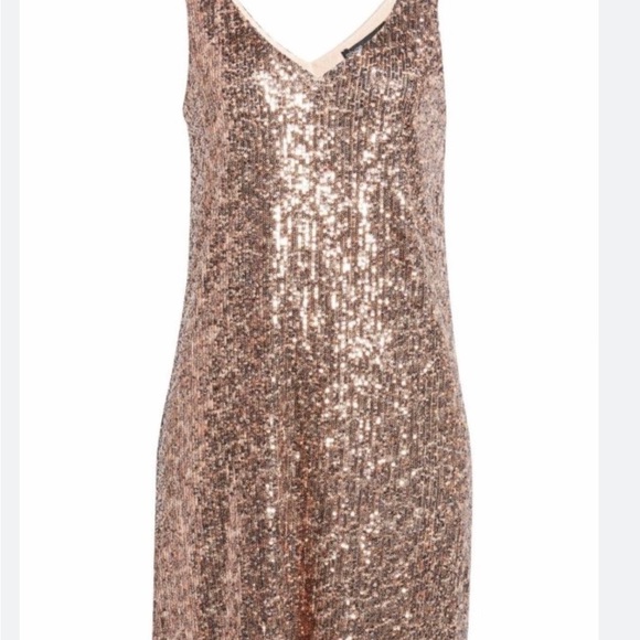 Gibson " hi sugarplum" sequin dress - Picture 2 of 8